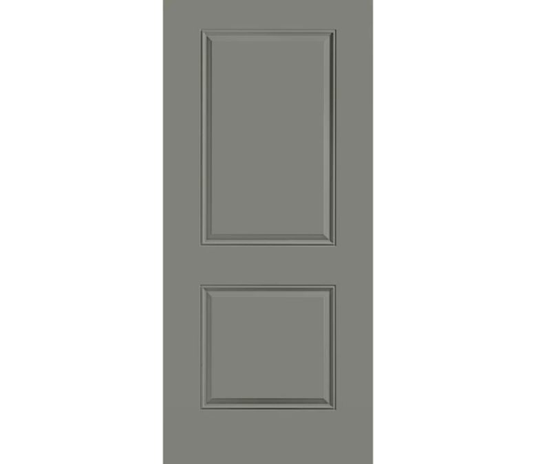 New London 2 Panel Square Steel Entry Door