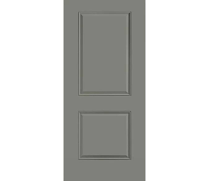 New London Solid Steel Front Door